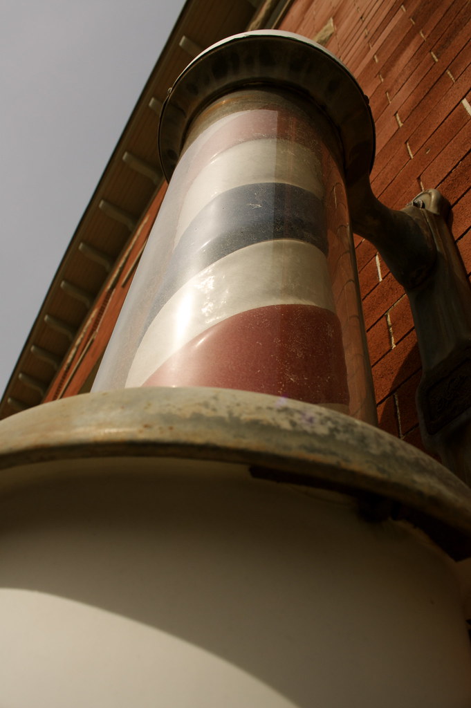 Barber shop in Uptown Westerville. Lindsay Robson Flickr