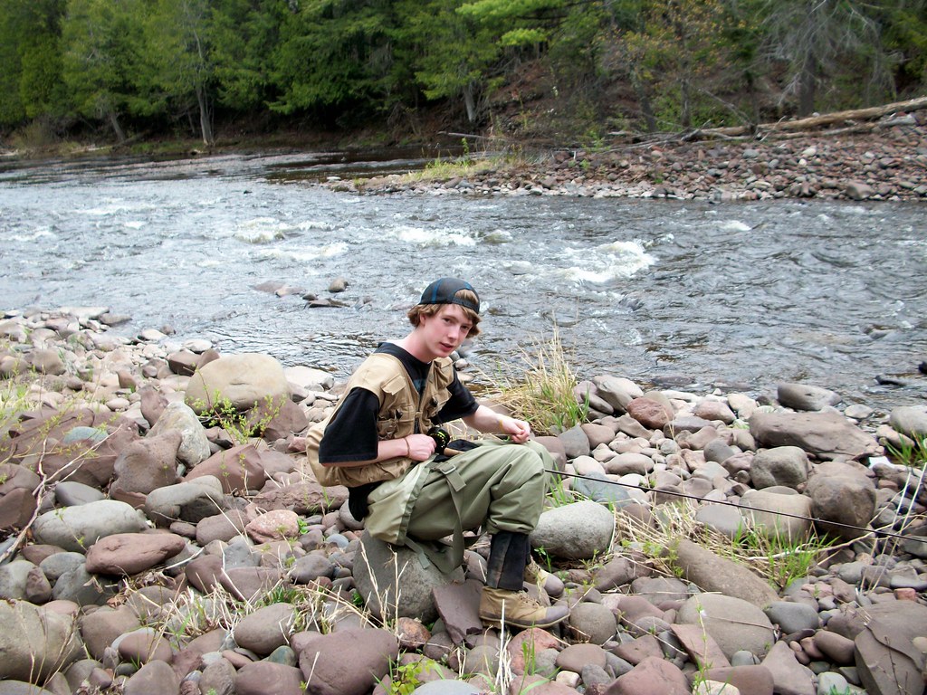 Fly Fishing on the Presque Isle Sank63 Flickr