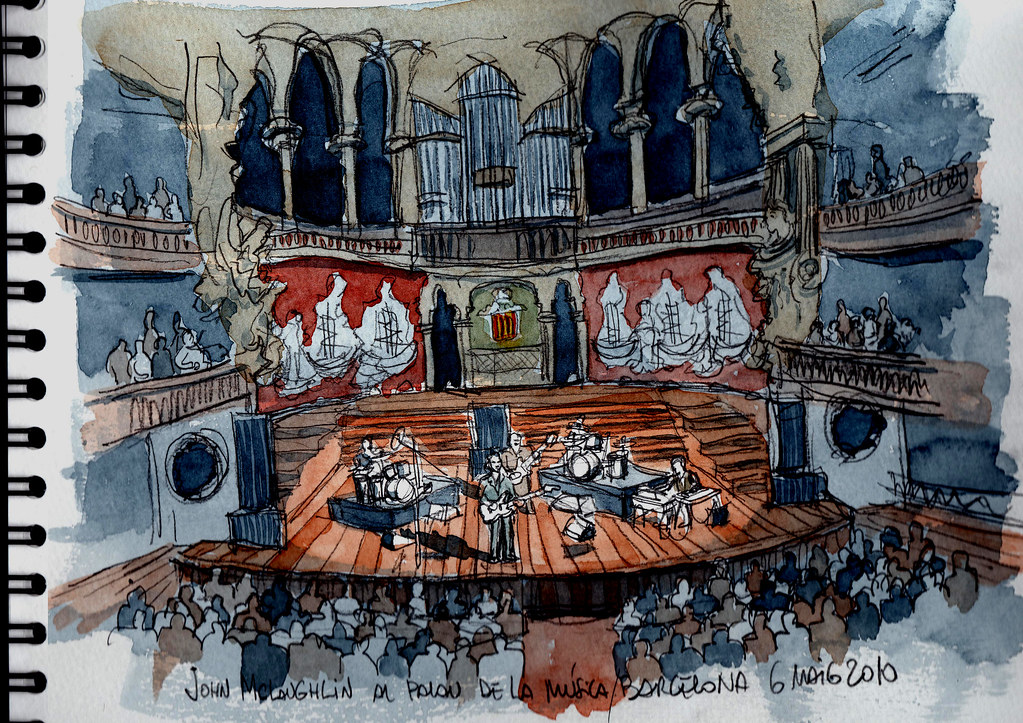 John McLaughlin al Palau John McLaughlin's concert at Pala… Flickr