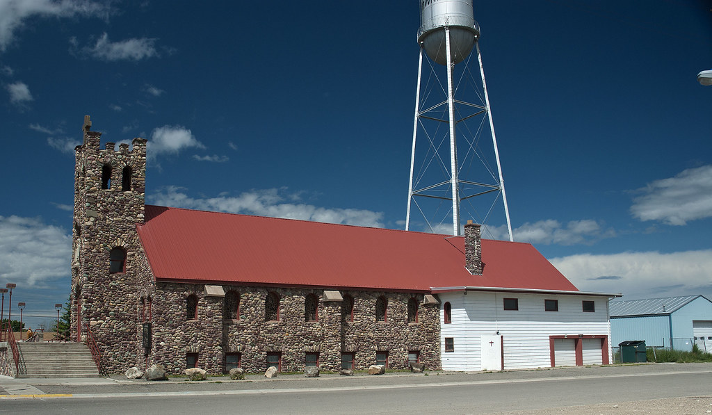 Church in Browning, Montana We found this beautifully main… Flickr
