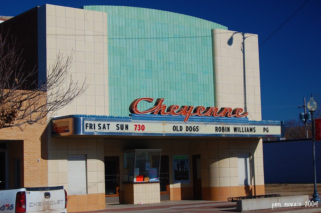 Theatre facade The Cheyenne Theater opened in 1951. Since … Flickr
