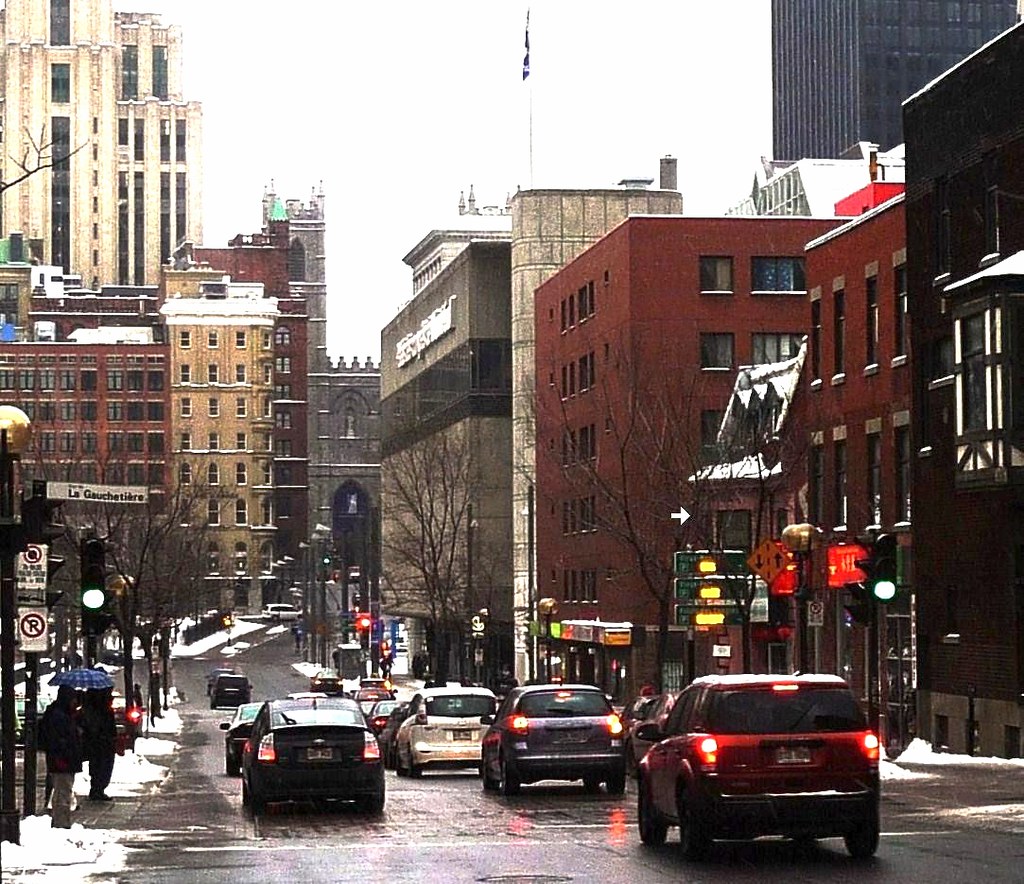 Montréal, déc. 2009. Rue StUrbain >Sud, depuis rue de La … Flickr