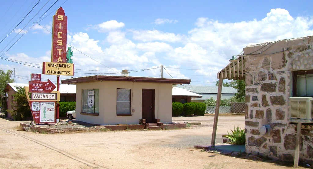 Siesta Motor Court (Now Apartments) Kingman Arizona a photo on Flickriver