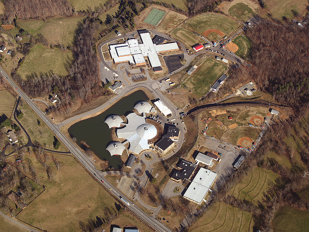 Montgomery Central schools, Cunningham, Tennessee An aeria… Flickr