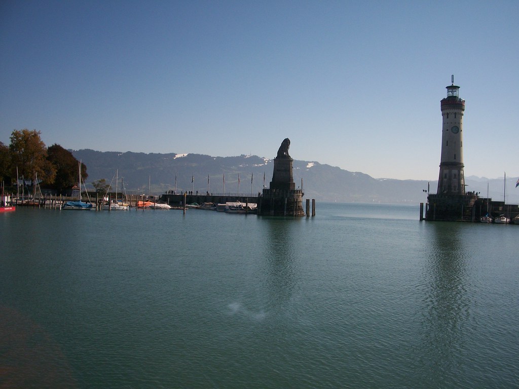 Lake Constance The Lighthouse And The Lion (5) yoku mireba Flickr
