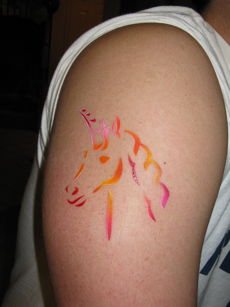 Airbrush Tattoos TATs 4 All Temporary Airbrush Tattoos Raj… Flickr