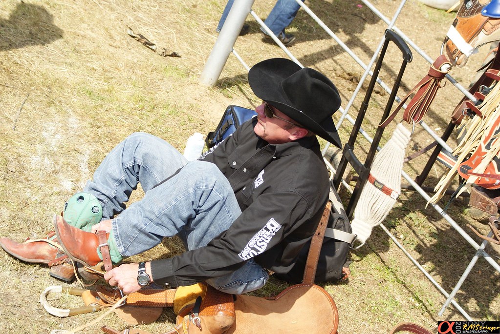 DSC04777 Pro Rodeo Star Ford Adkins at Woodville Rodeo. Ta… Flickr