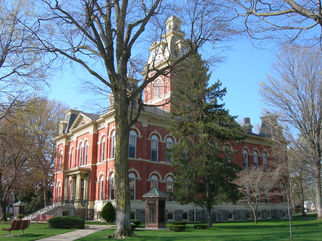 Lagrange County Courthouse Lagrange, Indiana Constructed b… Flickr