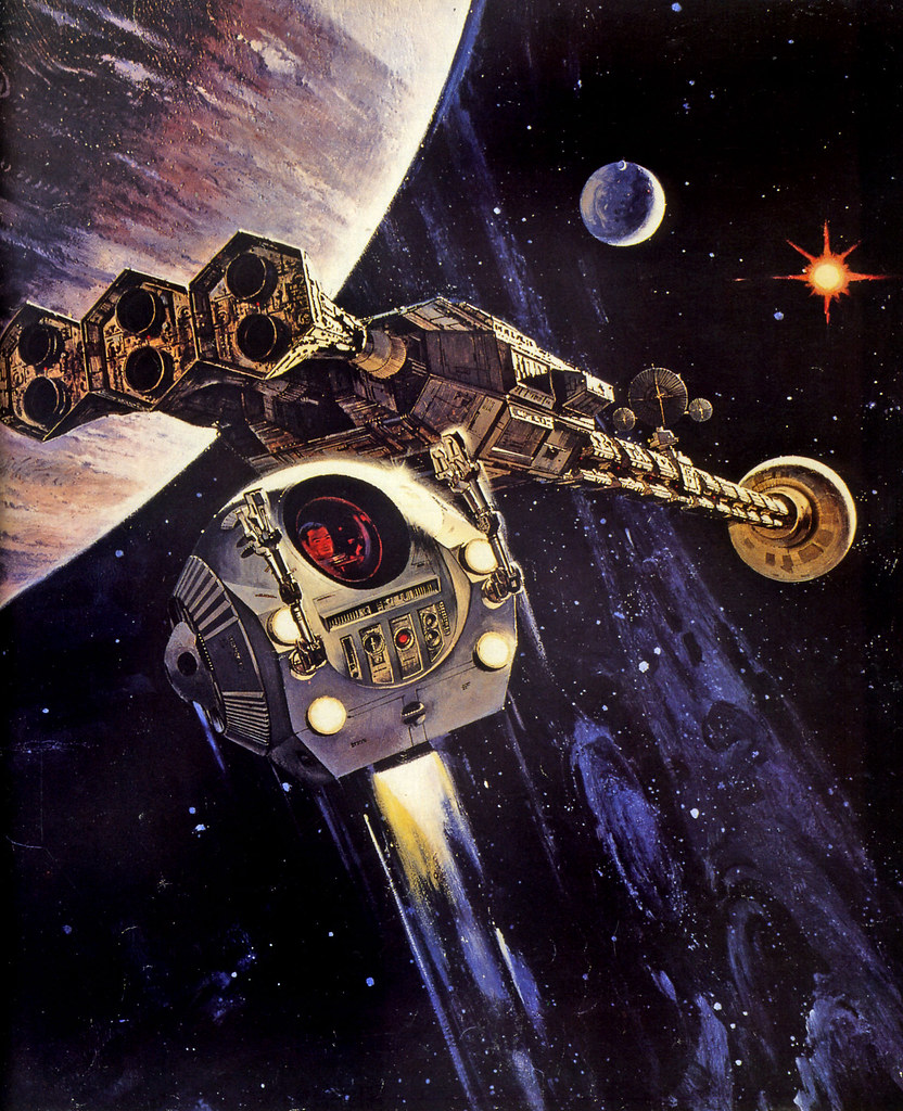 1968 '2001' Robert McCall check out the entire 'Art… Flickr