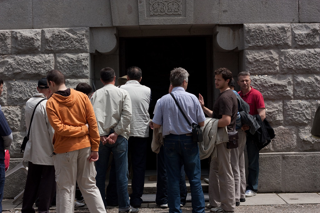 Serbians at the Ossuary A group of Serbians who have come … Flickr