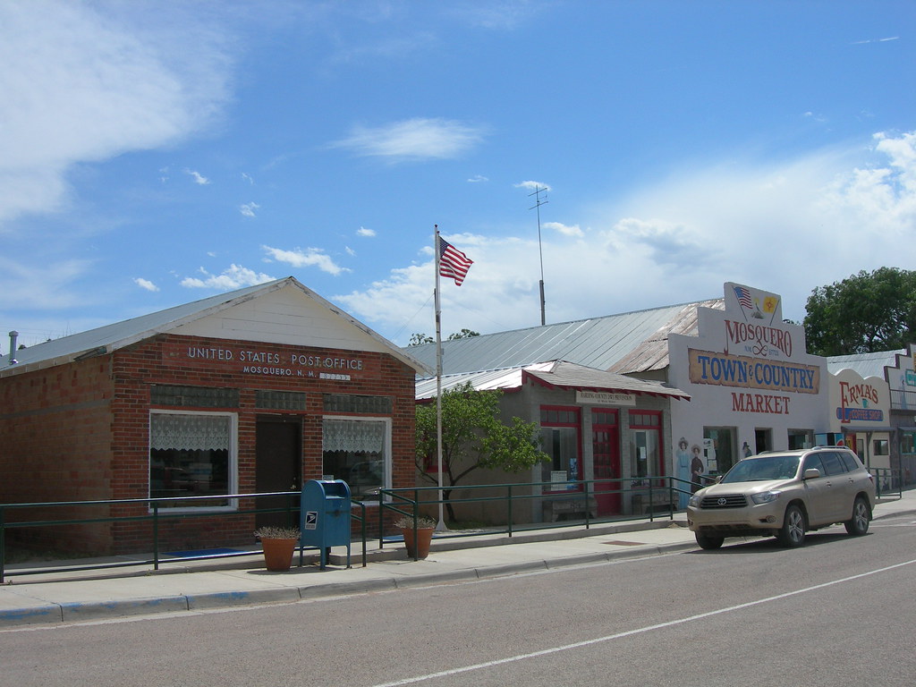 Mosquero's Main Street Mosquero, New Mexico They may not h… Flickr