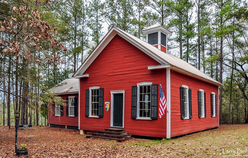 Old Gainestown Schoolhouse 1919 Gainestown Clarke County Alabama Flickr