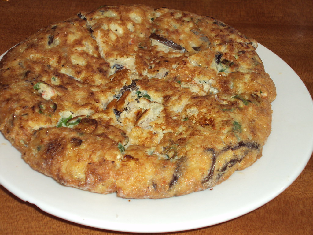 Hanoi Restaurant Egg with crab meat pancake foodblogz Flickr