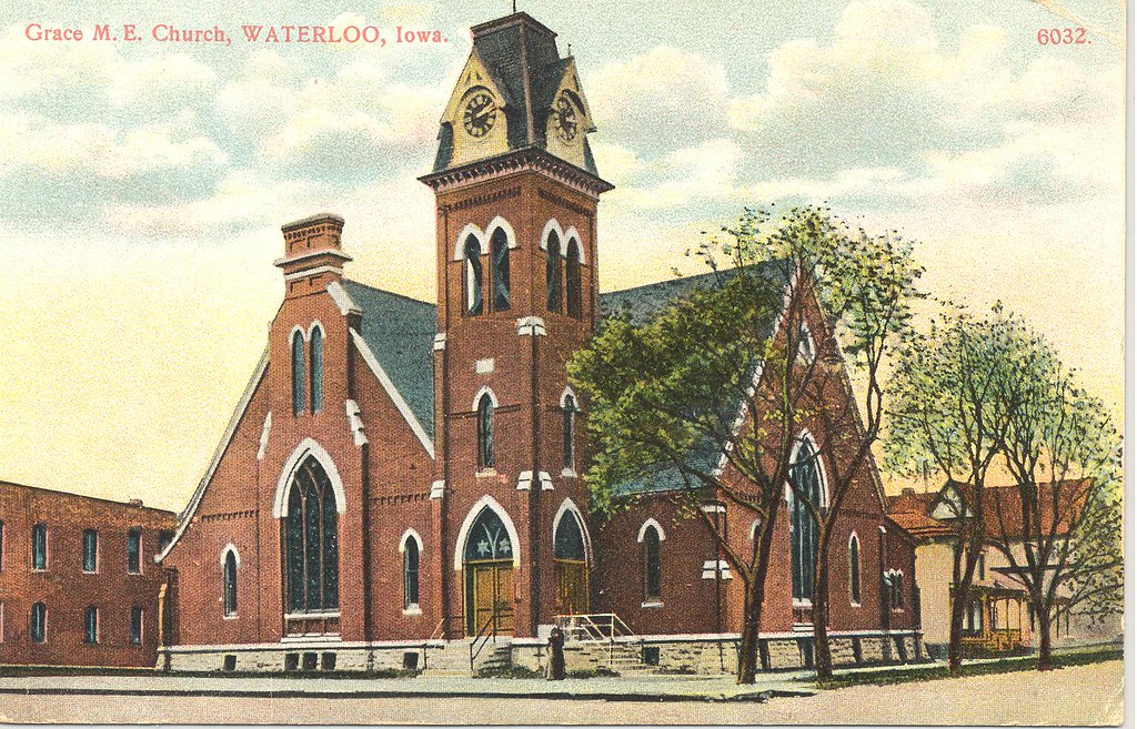 Grace M. E. Church, Waterloo, Iowa Waterloo Public Library Flickr