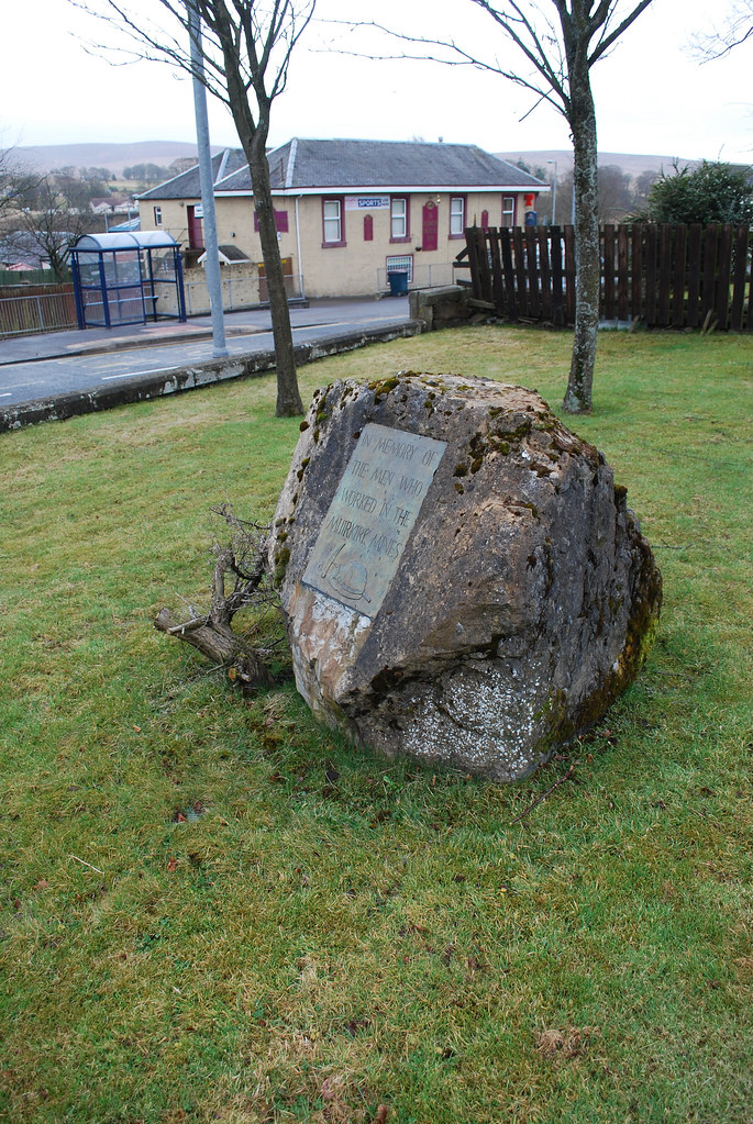 Memorial to Muirkirk Miners James Brown Flickr
