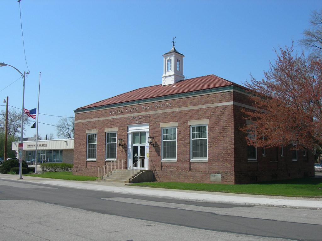 Montpelier, Ohio 43543 Constructed in 1939. New Deal mural… Flickr