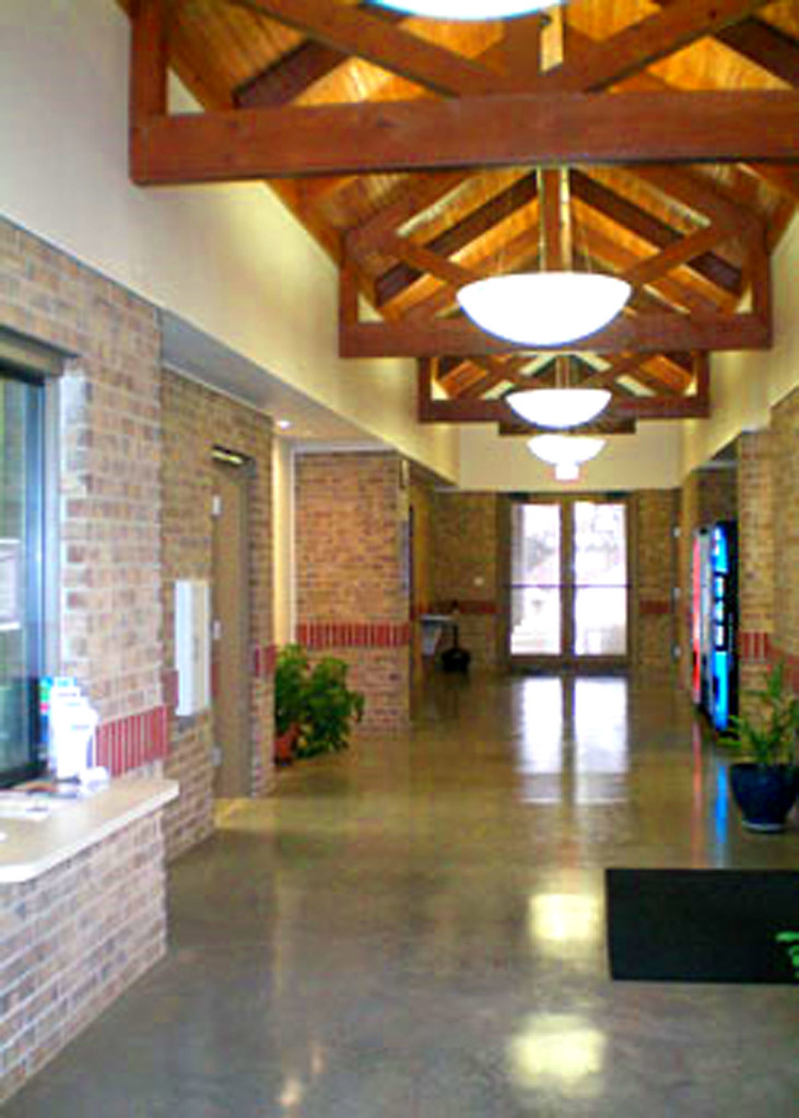 Entry & Hallway at the Elm Grove Community Center Fort Smith Parks