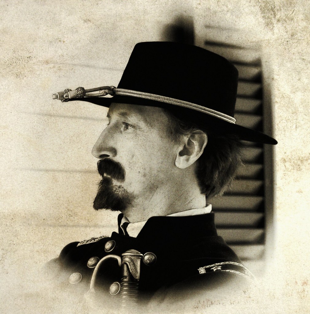 Maj. Gen. Winfield S. Hancock Faux vintage photo of Union … Flickr