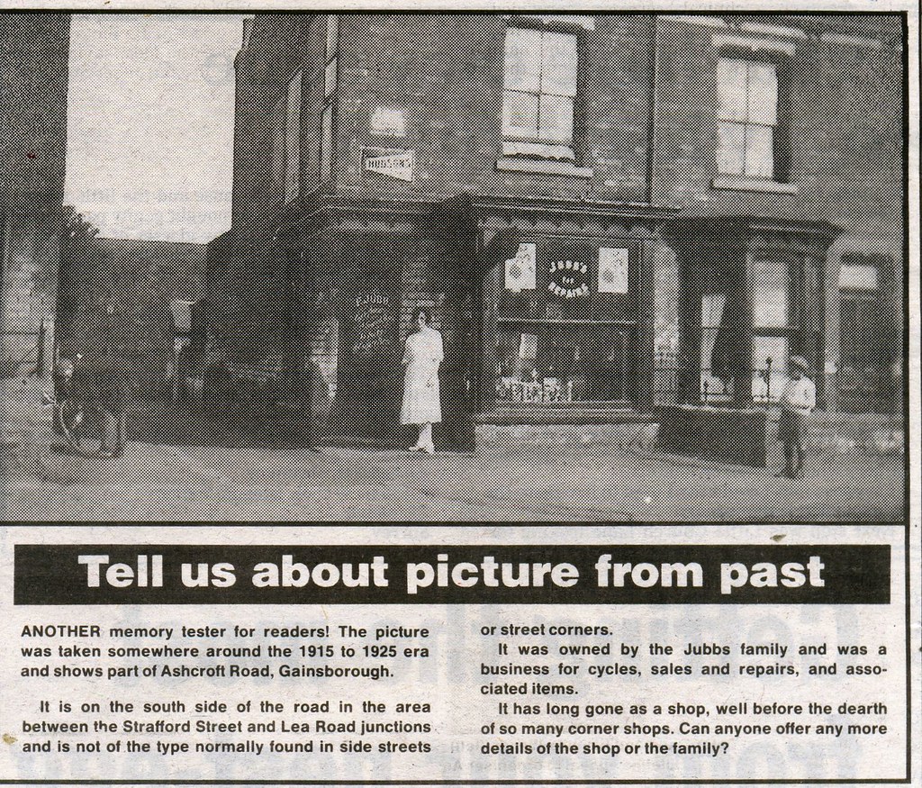 old gains, ashcroft rd shop. 1915 daveyboy65 Flickr