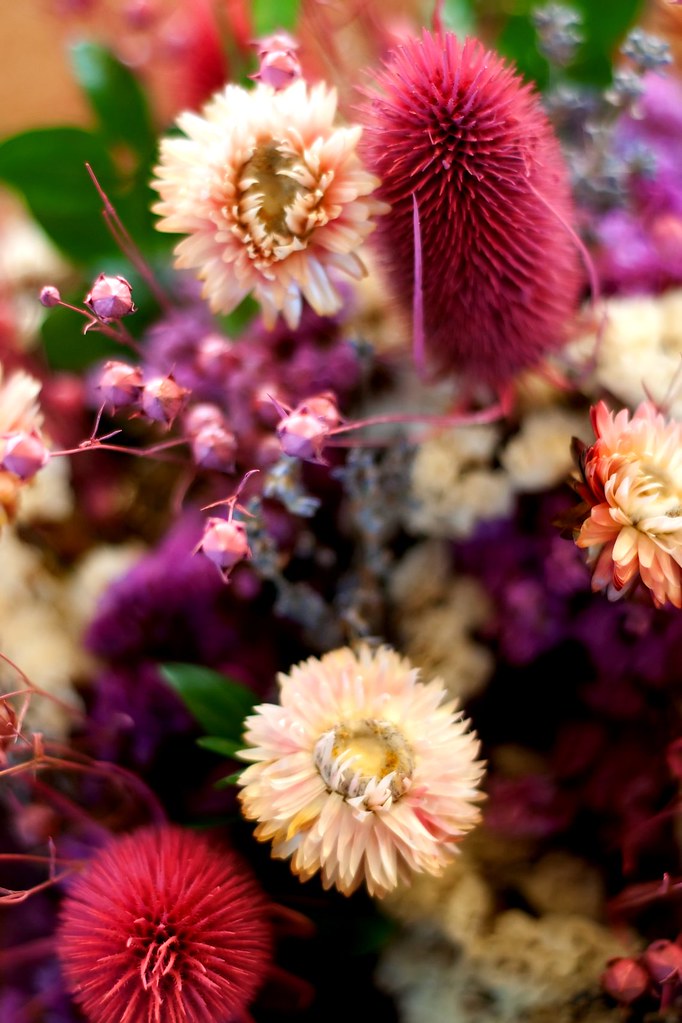 Pike Place Market dried flowers a photo on Flickriver