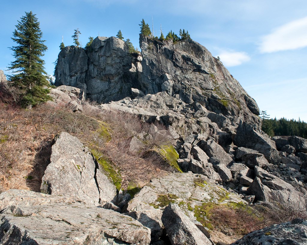 Split Rock Off the shoulder of Cultus Mountain, there is a… Flickr