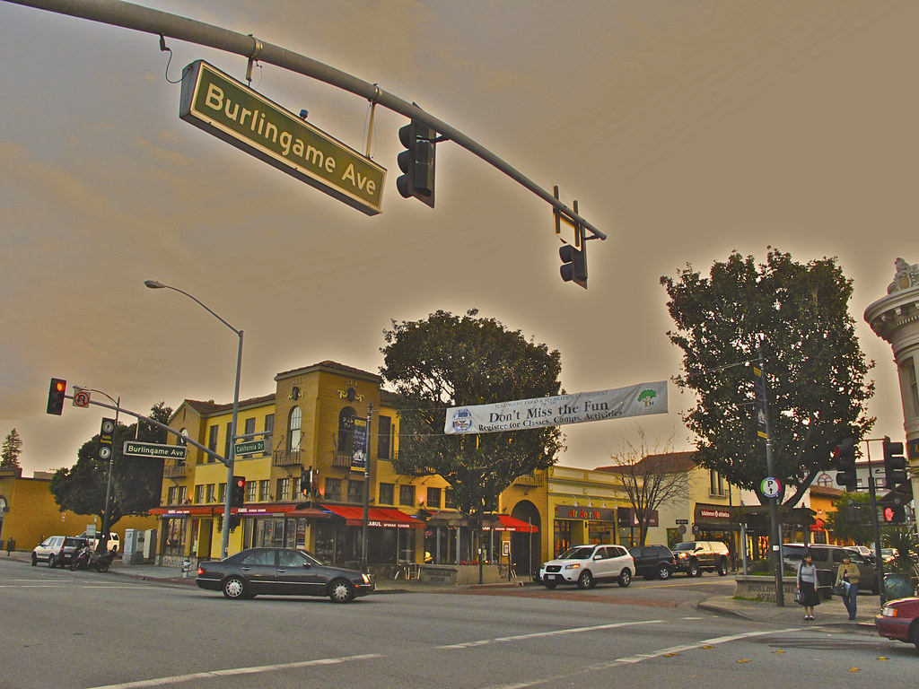 Burlingame, California Took Caltrain down to Burlingame at… Flickr