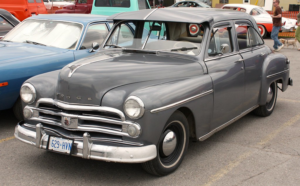 1950 Dodge Deluxe 4 door (Canadian) Richard Spiegelman Flickr