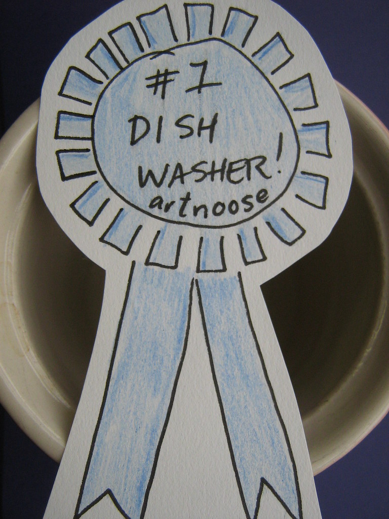 1 dishwasher award I was awarded the 1 dishwasher award … Flickr