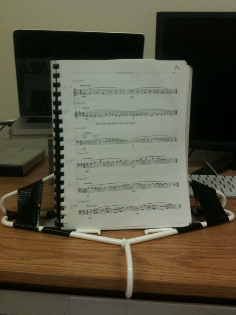 Diy Music Stand Andy Baumgartner Flickr