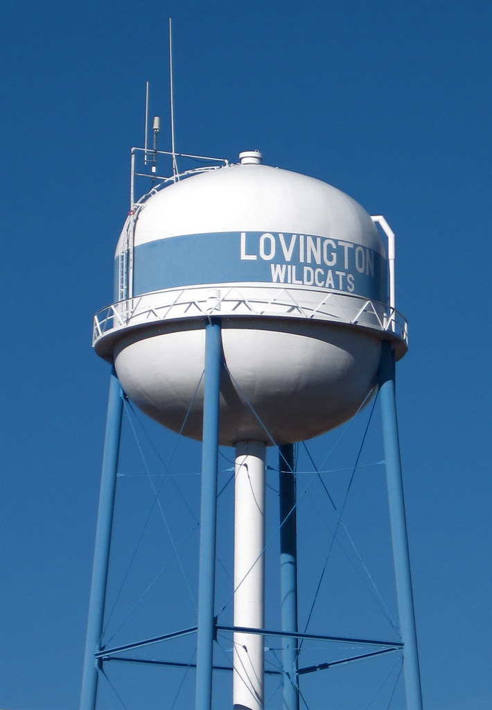 Water Tower, Lovington, NM Water tower, Lovington, New Mex… Flickr