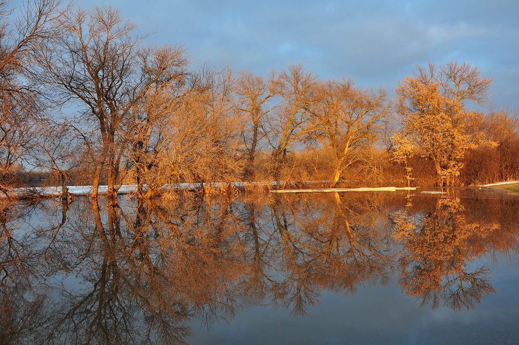 red river at Abercrombie, boat landing Faylin Myhre Flickr