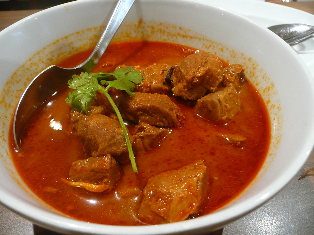 Kari kambing (lamb curry) Lunch at Mamak, Haymarket
