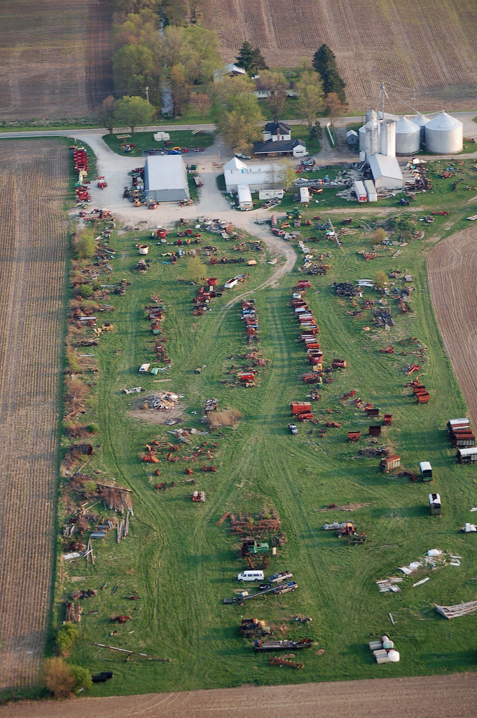 Farm Equipment Junk Yard Gyro.Pilot Flickr