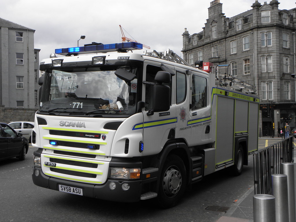 Grampian Fire And Rescue 771, SV58 ASU Grampian Fire And R… Flickr