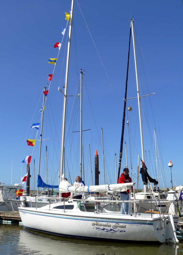 Moveable Feast Opening day at the Elkhorn Yacht club May 1… Jeanne