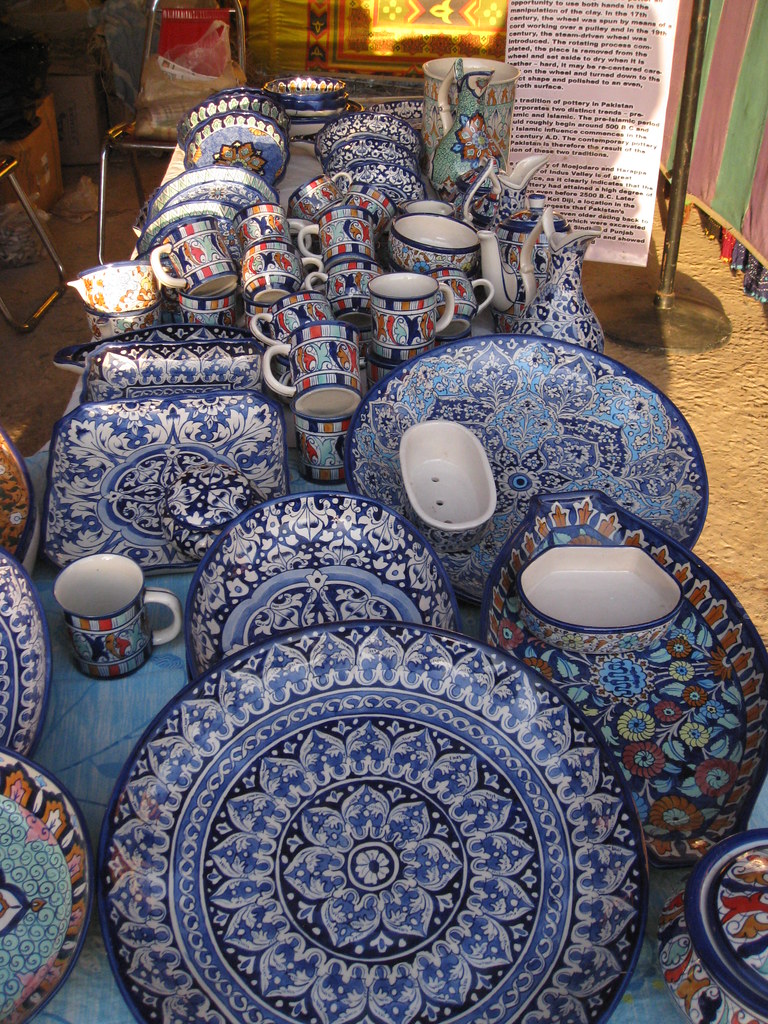 Blue Pottery from Multan a photo on Flickriver