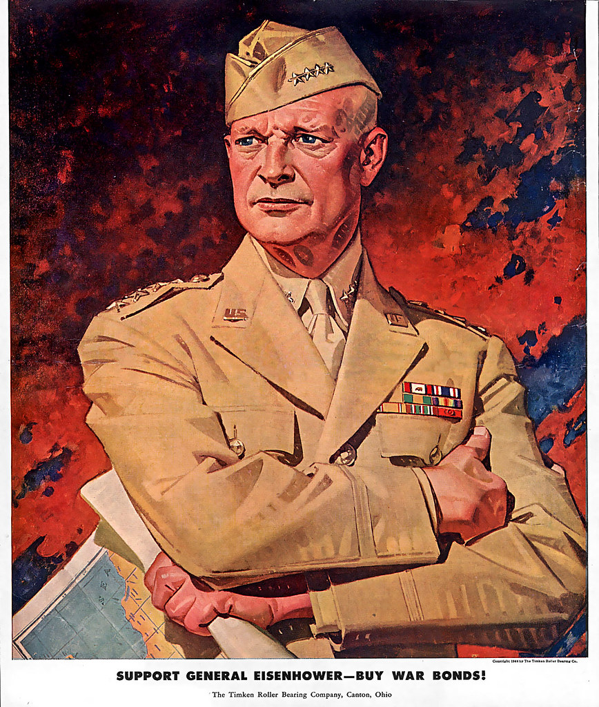 1944 General Eisenhower check out the rest of 'We Lo… Flickr