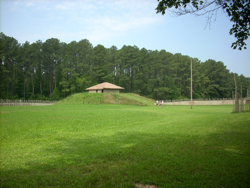 Town Creek Indian Mound main mound Main temple and mound a… Flickr