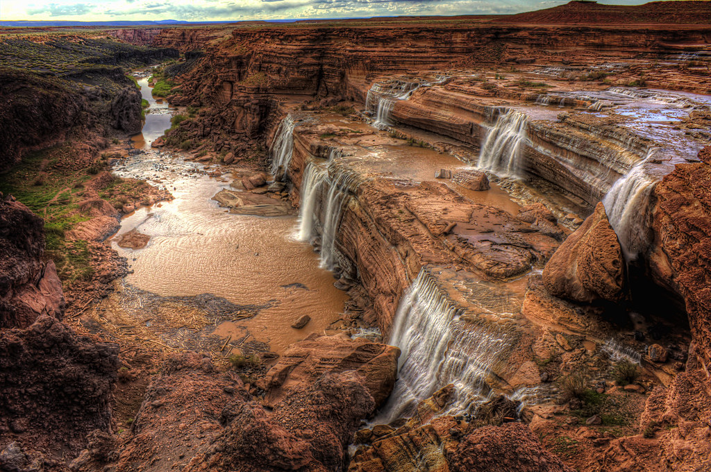 Grand Falls of Northern Arizona Grand Falls is one of the … Flickr
