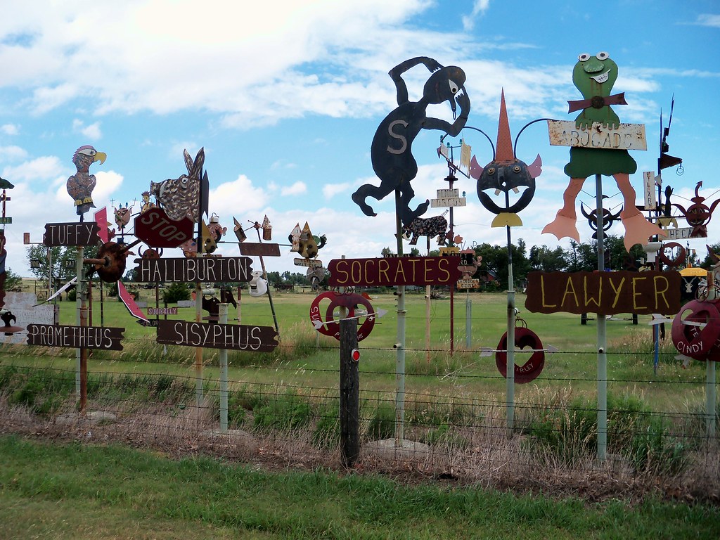 Liggett Sculptures, Mullinville (KS), July '10 Flickr