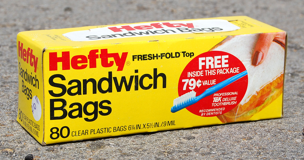 Hefty Sandwich Bags, 1970's Roadsidepictures Flickr