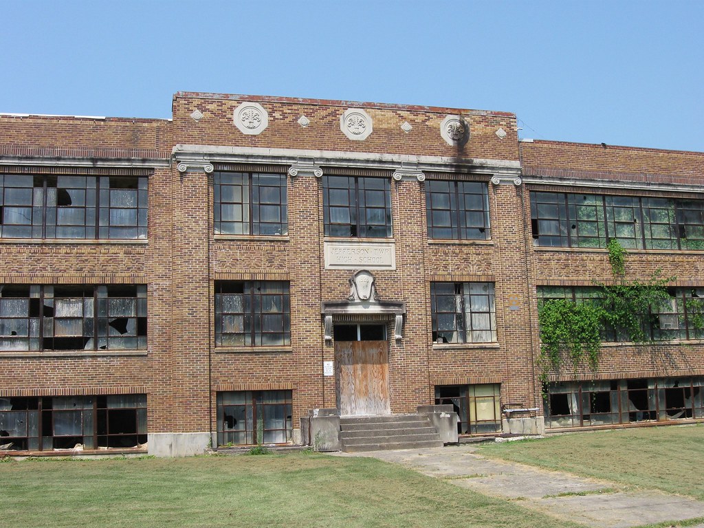 Abandoned Old Jefferson Township High School This historic… Flickr