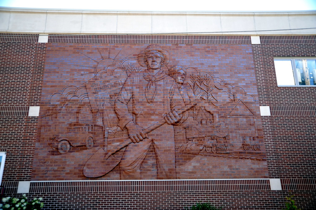 Belle Plaine Historical Museum The front wall of the Belle… Flickr
