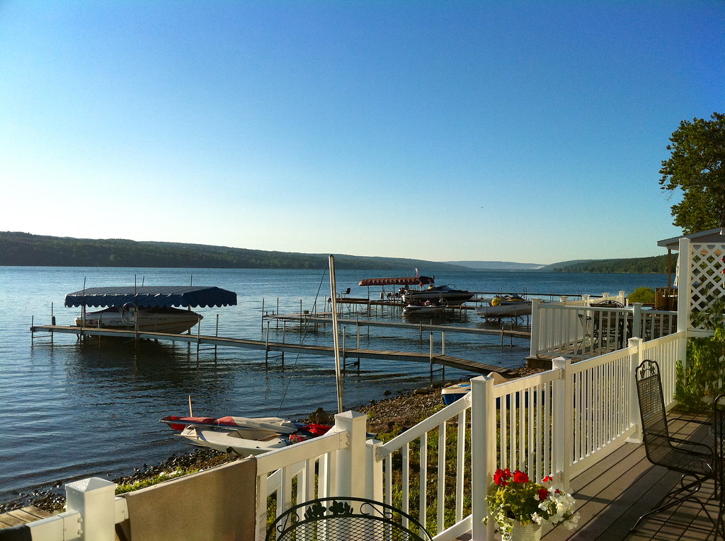Lake Owasco from the cottage joenevill Flickr
