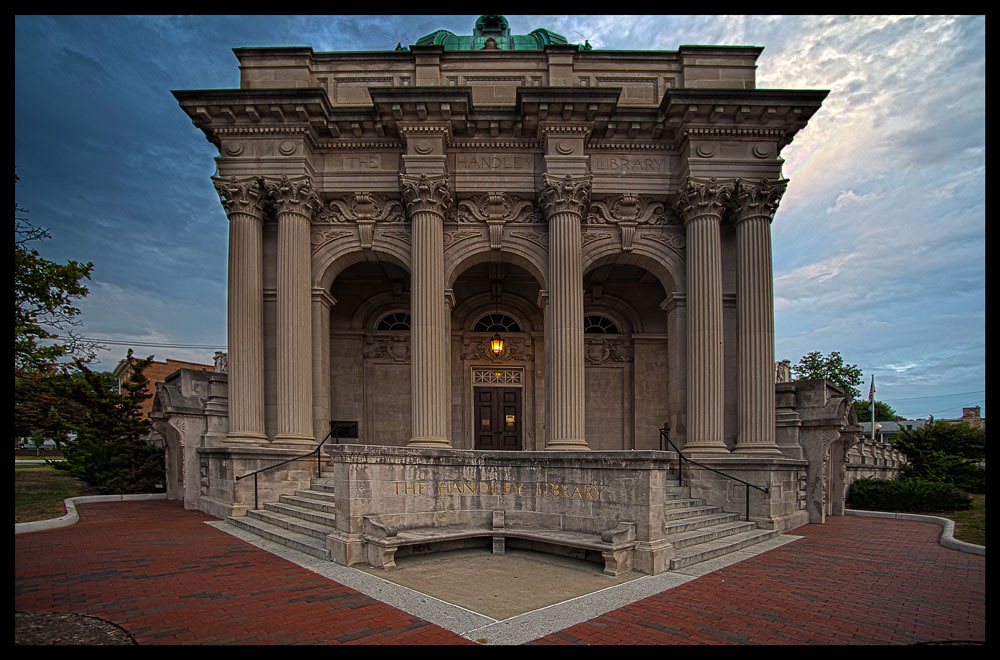 Handley Library, Winchester Va. Judge John Handley of Scra… Flickr