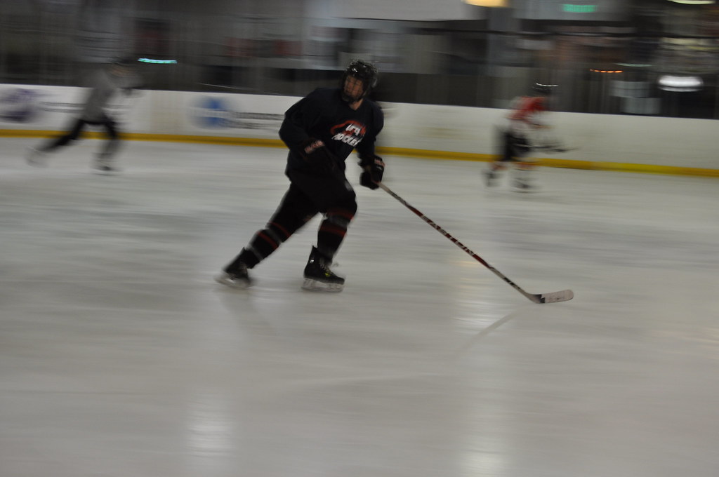 CSUN Ice Hockey 02 Ice hockey assistant captain Chris Gale… Flickr