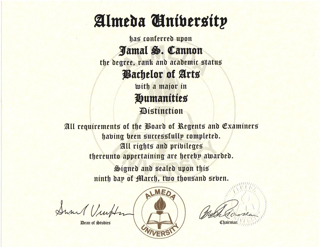 BA Humanities Degree jamalcannon Flickr