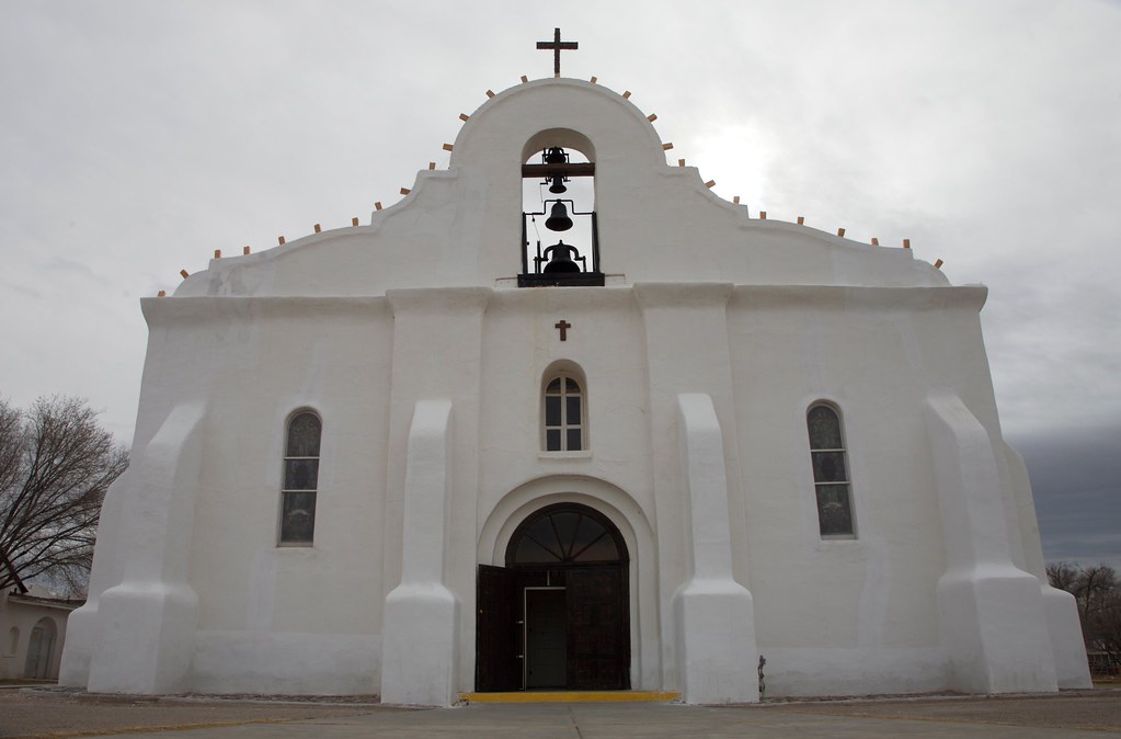 Presidio Chapel San Elizario Built in El Paso, Texas 1887 Flickr