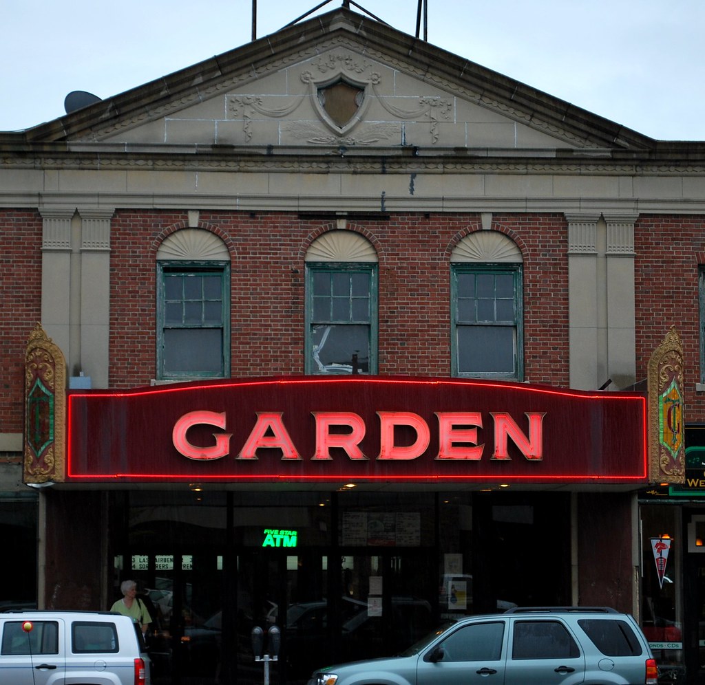 Garden Theater marquee, Greenfield, Mass. The beautiful ma… Flickr