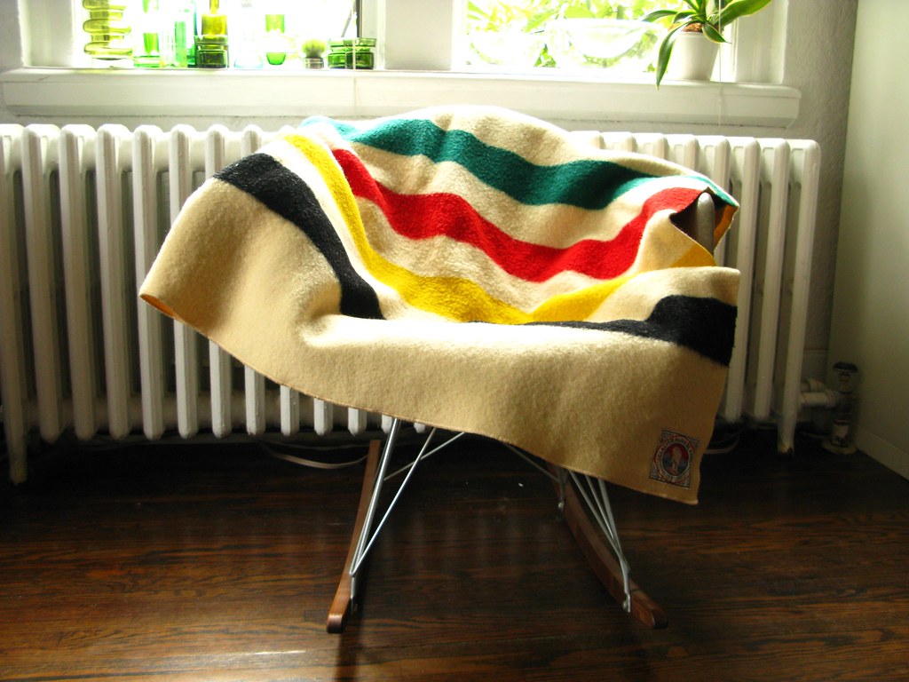 Sold Pendleton Mills vintage HBCstyle wool blanket Flickr